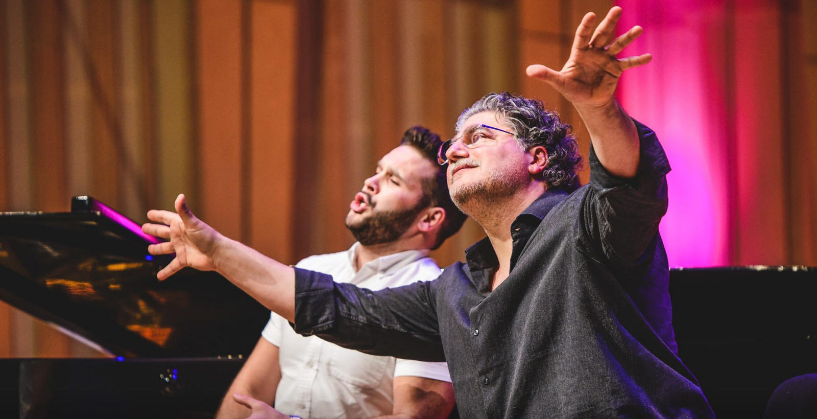 Jos Cura leads Masterclass at BBC Cardiff Singer of the World.