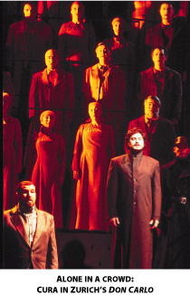 Jos Cura as Don Carlo, Zurich Opera Production.