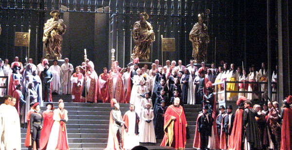 Jos Cura as Don Carlo, Vienna Opera Production, 2006.