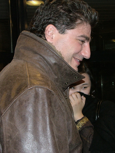 Jos Cura as Don Carlo, Zurich Opera Production, 2006, backstage.