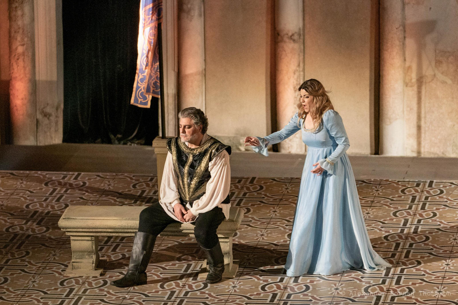 Otello in Plotdiv, July 2019, starring Jos Cura.