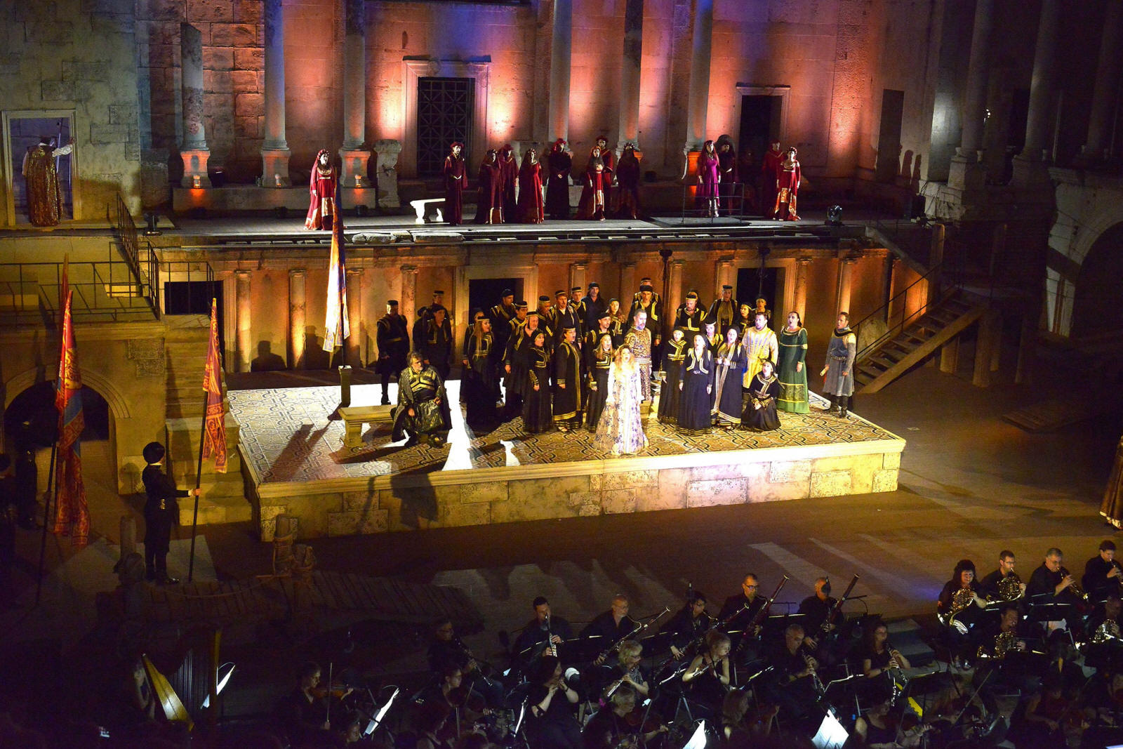 Otello in Plotdiv, July 2019, starring Jos Cura.