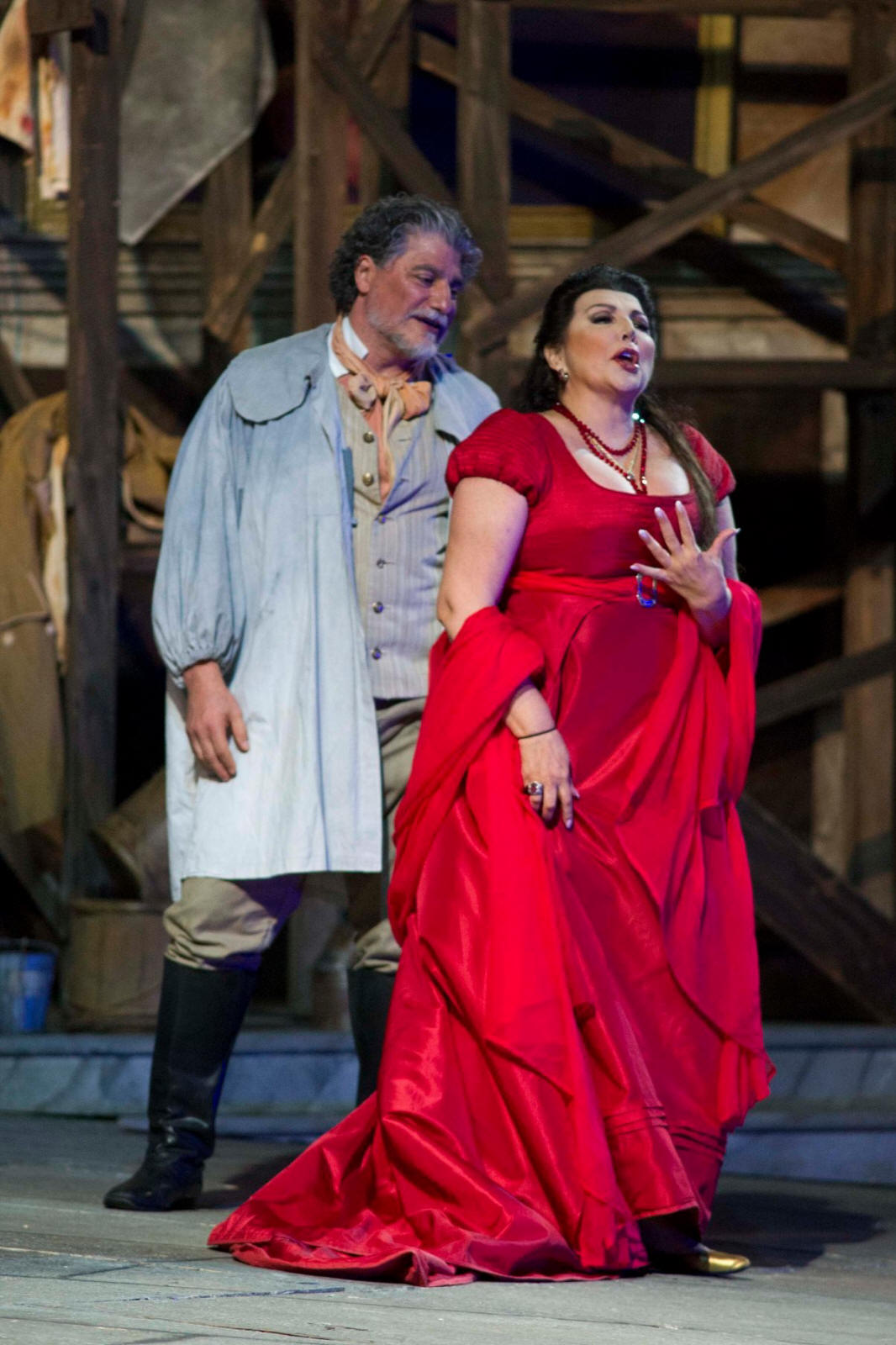 Jos Cura as Mario Cavaradossi at Torre del Lago, 2019.